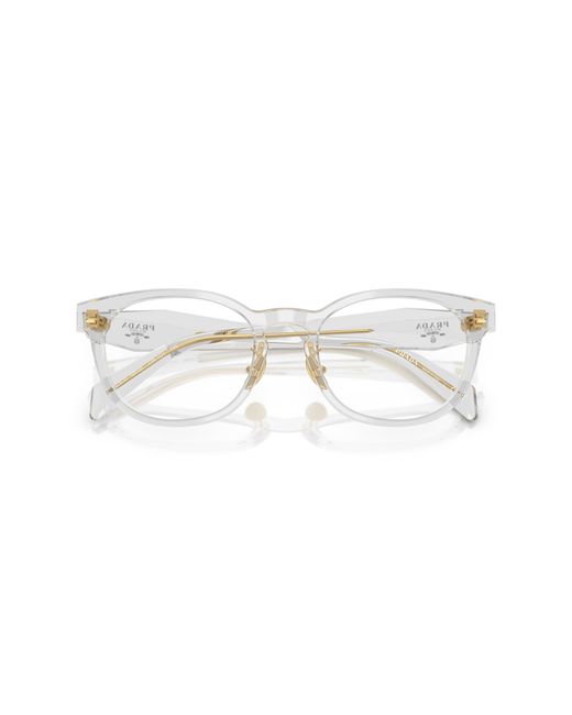 Prada Black Pr B06Vd 12R1O1 Optical Frames Acetate Pantos Normal
