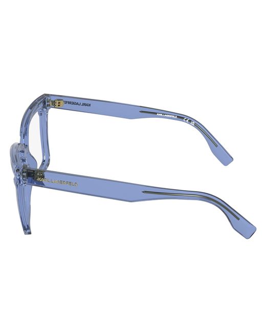 Karl Lagerfeld Black Kl6240 662 Optical Frames Acetate Squared Normal
