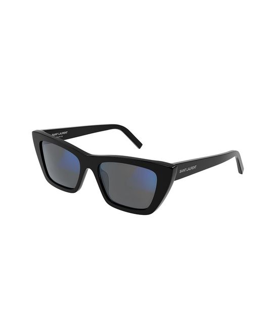 Saint Laurent Black Sl 276 Mica 025 Sunglasses Acetate Squared Anti- Light Photochromatic