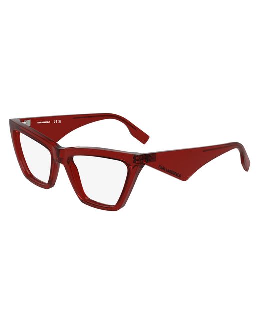 Karl Lagerfeld Black Kl6195 600 Optical Frames Bio-Inject Cat Eye Normal