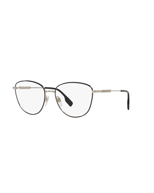 Burberry Black Be1376 Virginia 1109 Optical Frames Steel Pantos Normal