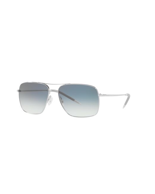 Oliver Peoples Black Ov1150S Clifton 50363F Sunglasses Metal Squared Photochromic for men