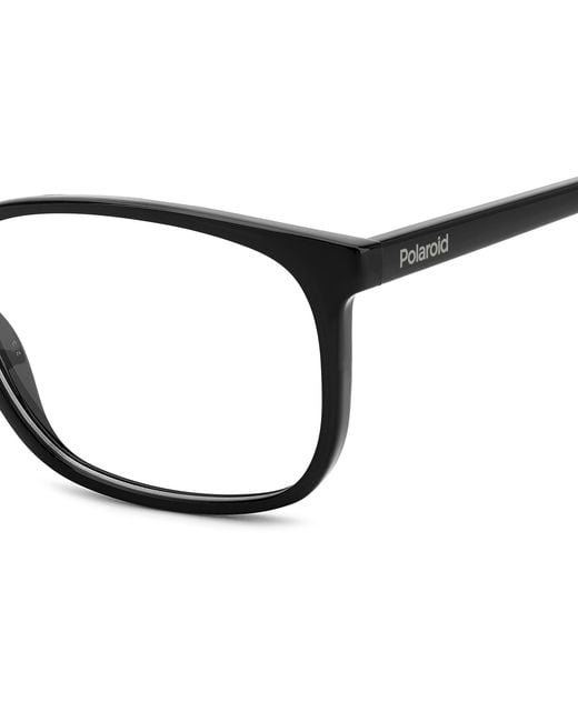 Polaroid Black Pld D488 807 Optical Frames Plastic Squared for men