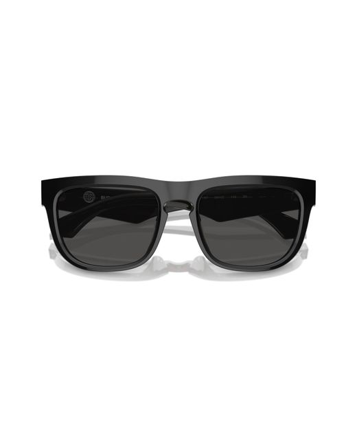 Burberry Black Be4431U 412187 Sunglasses Acetate Squared Normal for men