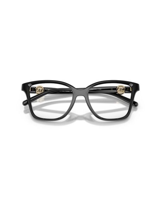 Michael Kors Black Mk4180U Kobe 3005 Optical Frames Injected Transparent Squared Normal