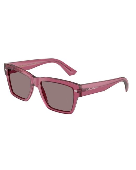 Dolce & Gabbana Black Dg4431 32117N Sunglasses Acetate Squared Normal for men