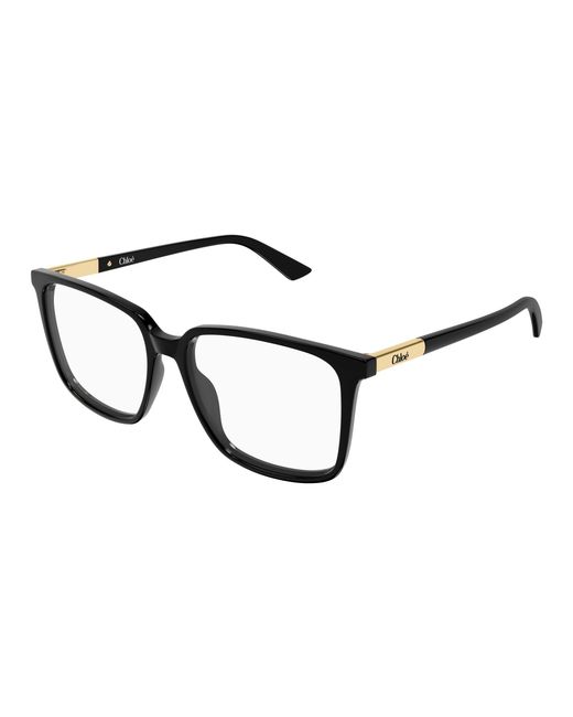 Chloé Black Ch0369O 003 Optical Frames Acetate Transparent Squared