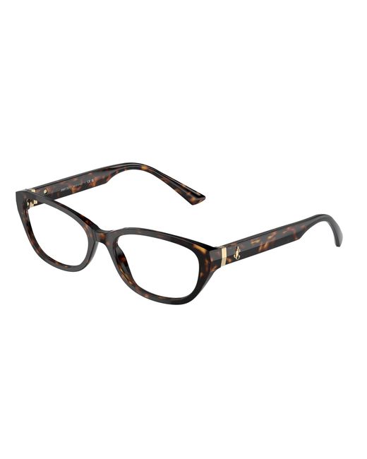 Jimmy Choo Black Jc3015 5002 Optical Frames Acetate Round