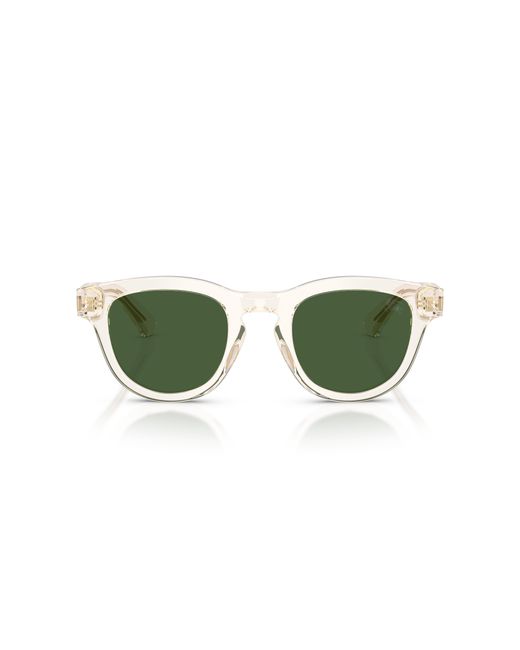 Burberry Green Be4477 420971 Sunglasses Acetate Pantos Normal for men