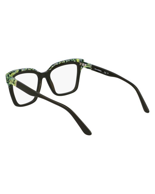 Karl Lagerfeld Black Kl6130 309 Optical Frames Acetate Squared Normal Normal