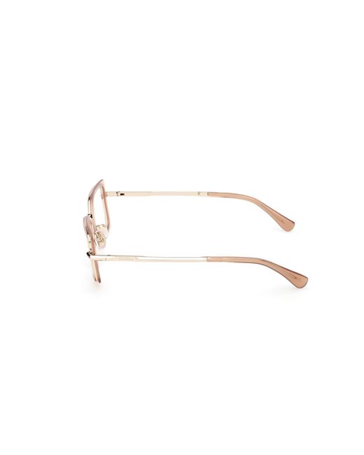 Max Mara Black Mm5186 045 Optical Frames Acetate Squared Normal