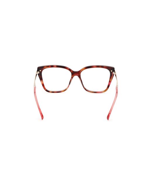 MAX&Co. Black Mo5146 055 Optical Frames Injected Squared Normal