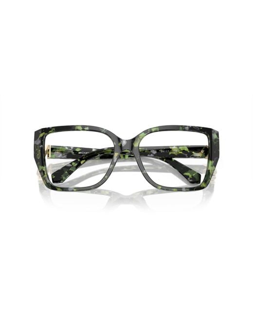 Michael Kors Black Mk4115U Castello 3953 Optical Frames Acetate Transparent Squared Normal