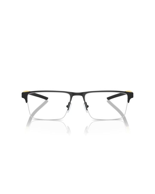 FERRARI SCUDERIA Black Fz7001 108 Optical Frames Metal Pillow Normal for men