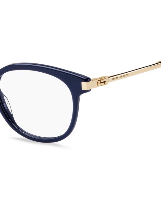 Marc Jacobs Black Marc 143 Qwa Optical Frames Acetate Round