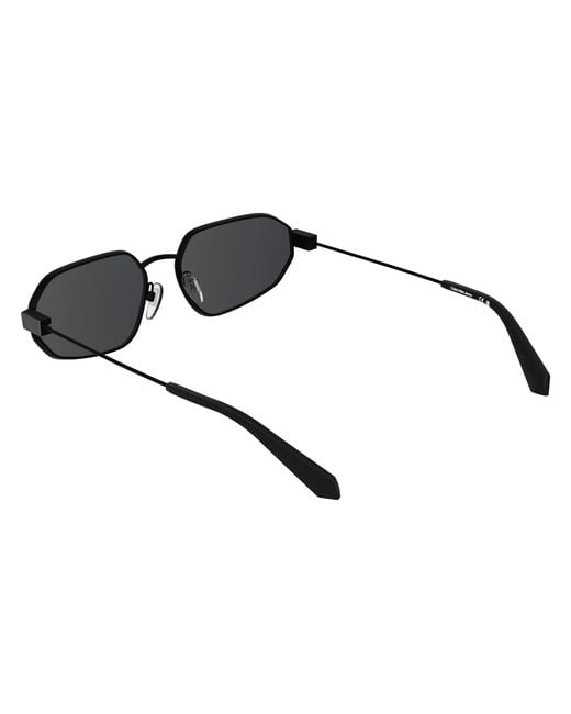 Calvin Klein Black Ckj26200S 018 Sunglasses Metal Squared Normal