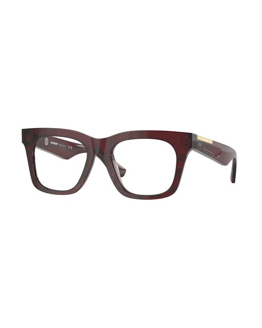 Burberry Black Be2407 4115 Optical Frames Acetate Squared Normal