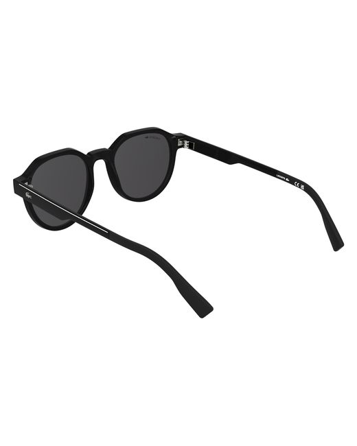 Lacoste Black L6087S 001 Sunglasses Bio-Injected Squared Normal for men