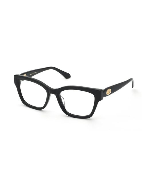 Twinset Black Vtw075 700 Optical Frames Acetate Butterfly