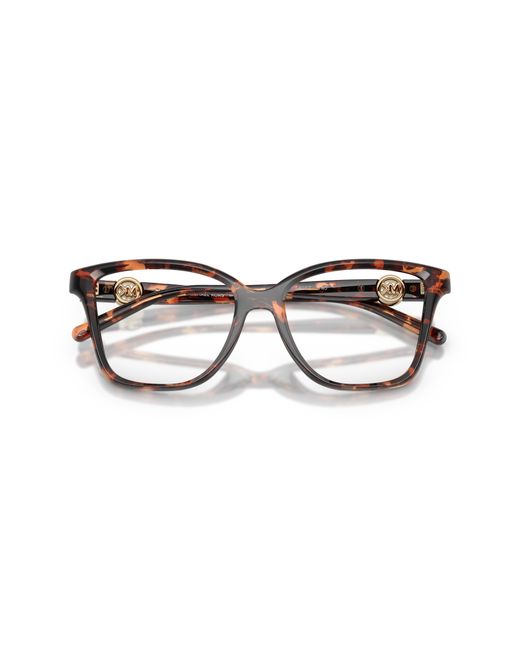 Michael Kors Black Mk4180U Kobe 4031 Optical Frames Injected Transparent Squared Normal
