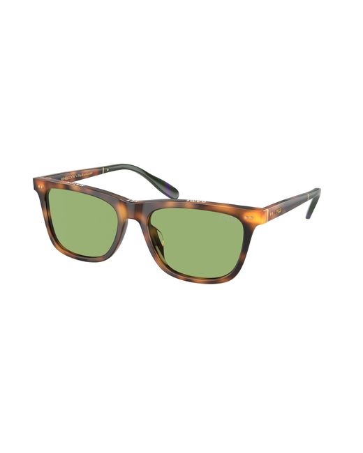 Polo Ralph Lauren Green Ph4205U 6089/2 Sunglasses Acetate Squared Normal for men