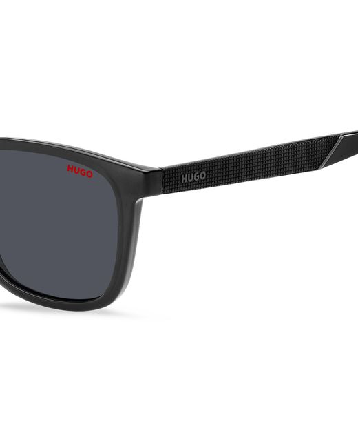 Boss Black Hg 1306/S Kb7/Ir Sunglasses Injected Squared for men