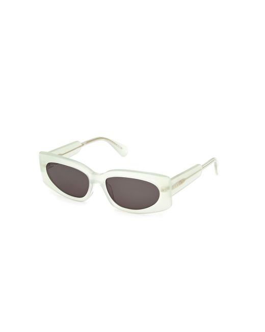 MAX&Co. Black Mo0114 93N Sunglasses Acetate Squared Normal