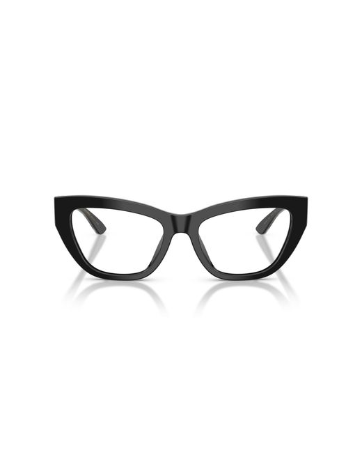 Dolce & Gabbana Black Dg3412 501 Optical Frames Acetate Cat Eye Normal