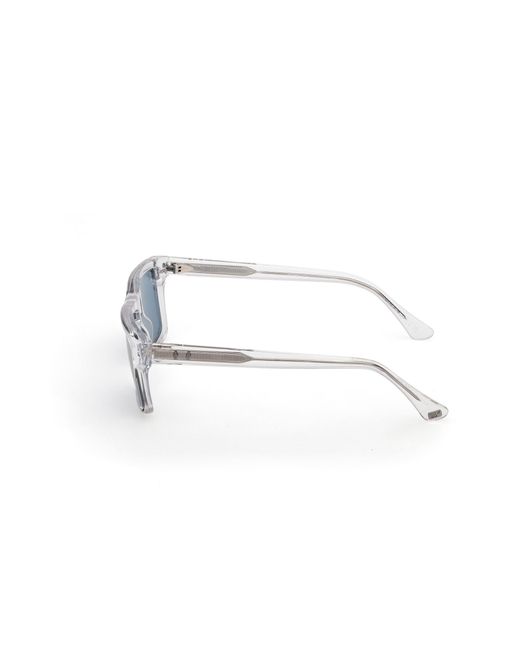 Web Blue We0383 26V Sunglasses Acetate Squared Normal for men