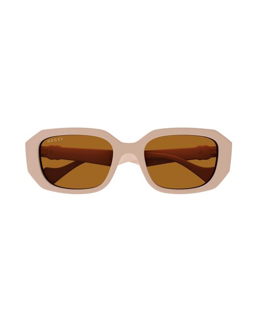 Gucci Black Gg1535S 003 Sunglasses Injected Squared