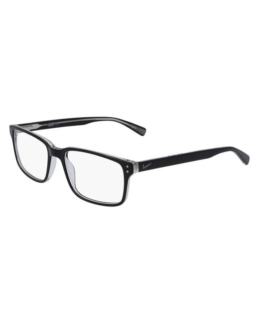 Nike Black 7240 002 Optical Frames Acetate Squared Normal Photochromatic for men