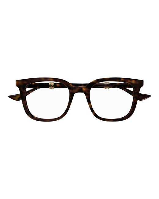 Gucci Black Gg1497O 006 Optical Frames Acetate Transparent Squared for men