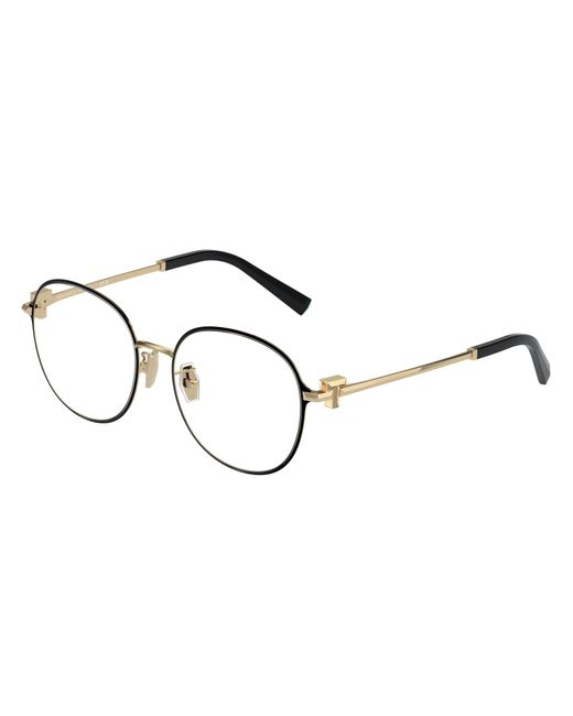 Tiffany & Co Black Tf1161D 6164 Optical Frames Metal Round Normal