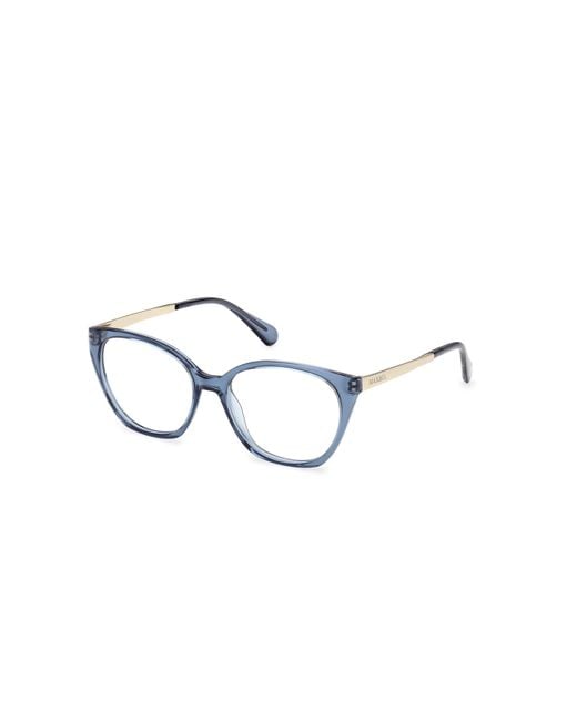 MAX&Co. Black Mo5200 090 Optical Frames Injected Round Normal