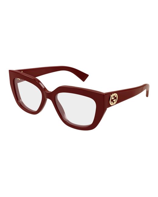Gucci Black Gg1847O 003 Optical Frames Acetate Transparent Cat Eye