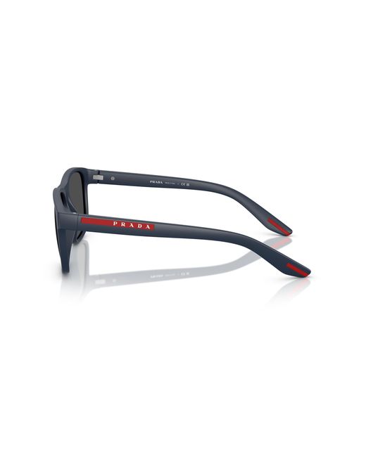 Prada Linea Rossa Black Ps 06Ys Tfy06F Sunglasses Injected Pillow Normal for men