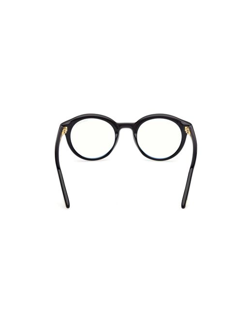 Tom Ford Black Ft6061-B 001 Optical Frames Acetate Round Normal