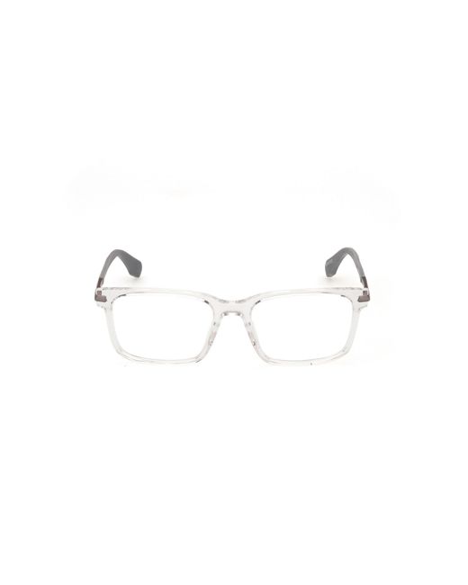 Adidas Black Or5082 026 Optical Frames Injected Squared Normal for men