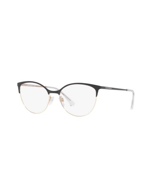 Emporio Armani Black Ea1087 3014 Optical Frames Metal Cat Eye Normal