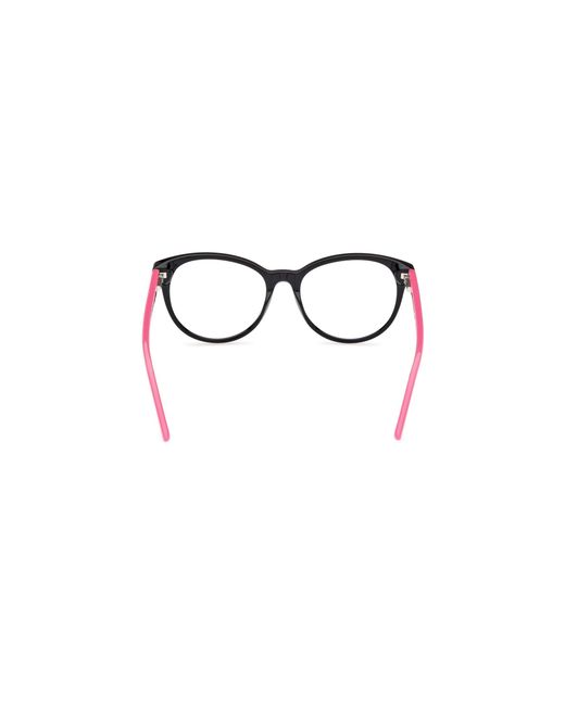 Guess Black Gu50139 001 Optical Frames Acetate Cat Eye Normal