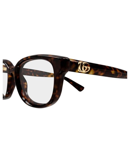 Gucci Black Gg1978O 002 Optical Frames Injected Transparent Squared