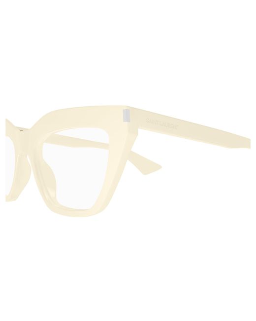 Saint Laurent Black Sl 760 004 Optical Frames Acetate Transparent Cat Eye
