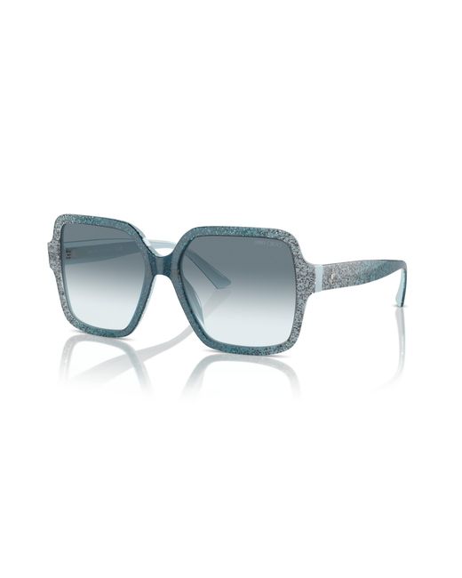 Jimmy Choo Black Jc5005 504319 Sunglasses Acetate Squared Normal Shaded