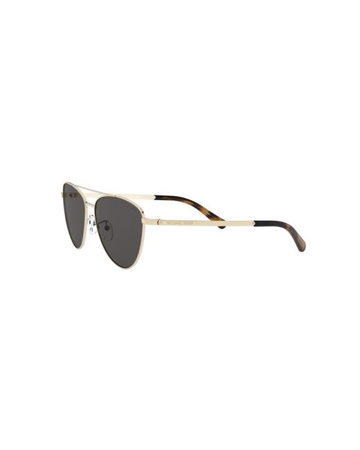 Michael Kors Black Mk1056 Barcelona 101487 Sunglasses Metal Pilot