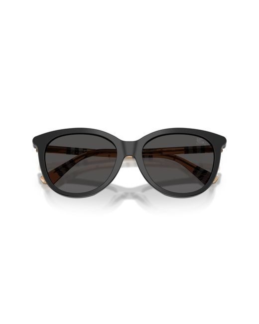 Burberry Black Be4455 416187 Sunglasses Acetate Pantos Normal
