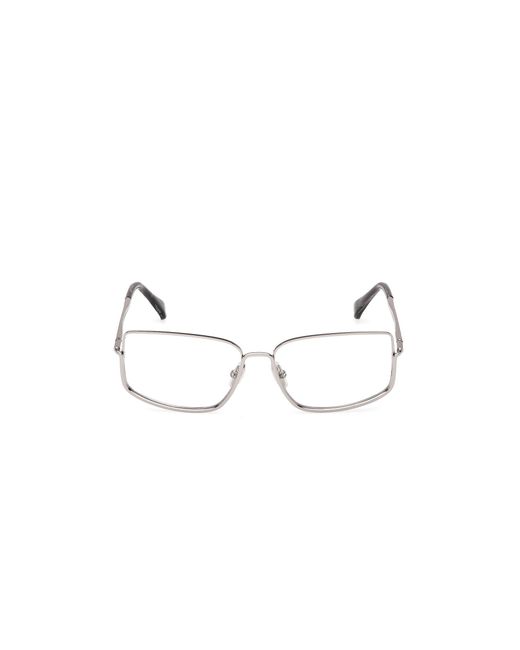 Max Mara Black Mm5203 014 Optical Frames Metal Squared Normal