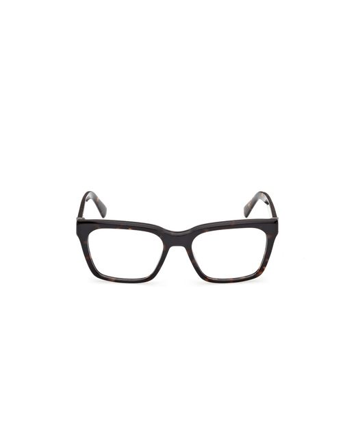 Guess Black Gu50365 052 Optical Frames Acetate Squared Normal for men