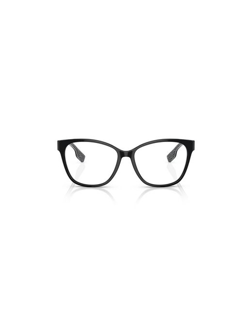 Burberry Black Be2345 3977 Optical Frames Plastic Squared