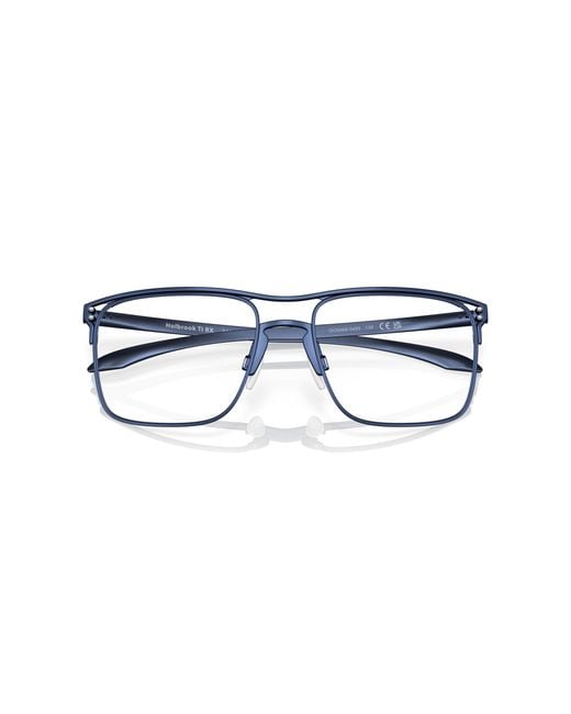 Oakley Black Ox5068 Holbrook Ti Rx 506804 Optical Frames Titanium Transparent Squared Normal for men