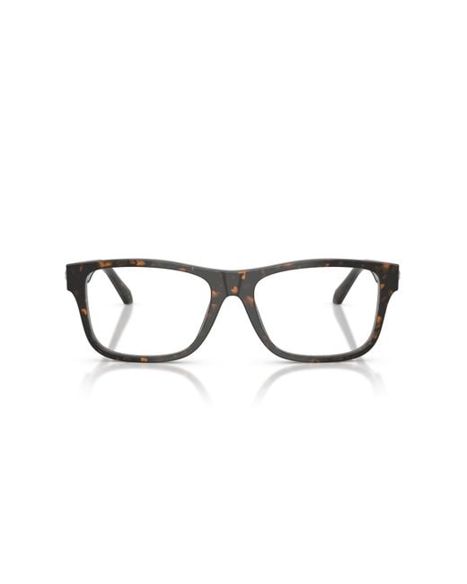 Versace Black Ve3380 5528 Optical Frames Acetate Squared Normal for men